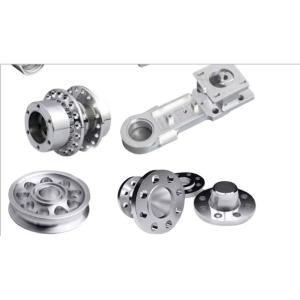 Buy cheap Ra0.2 Customized CNC Machining Parts 0.0002in Silver Titanium from wholesalers
