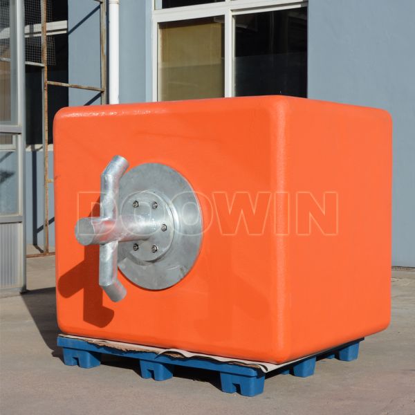 Rectangular Offshore Mooring Buoys With Polyurethane Skin BV Certificated