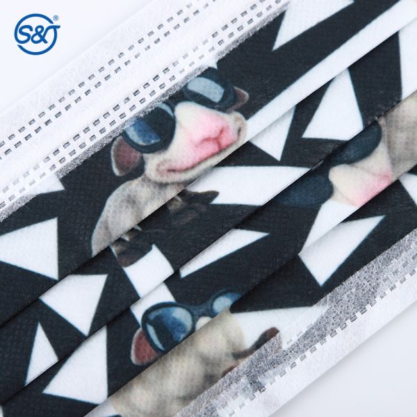 Kids or Adult Mask with Print Children Breathing Respirator Mascherine OEM Factory Wholesale Maskss Certified Toddler Facemask