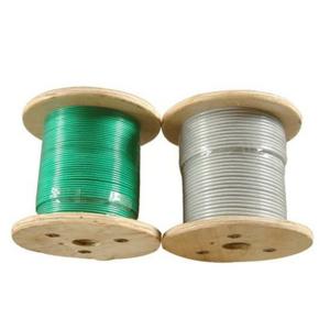 2mm-10mm Wire Gauge Steel PVC Coated Wire Rope For Tents AISI