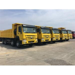 Transportation 371hp 8x4 12 Wheeler SINOTRUK Tipper Truck