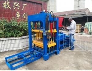 China High performance QT4 Full automatic Brick & Paver macking machine/hollow block machine for concrete,cement material on sale
