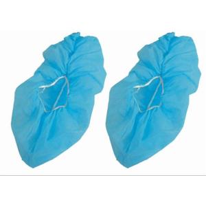 High Elasticity Surgical Shoe Covers , Disposable Plastic Boot Covers Durable