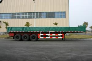 Cheap High strength steel 3 Side Dumper / Semi Trailer For Sea Transport with impacting resistance wholesale