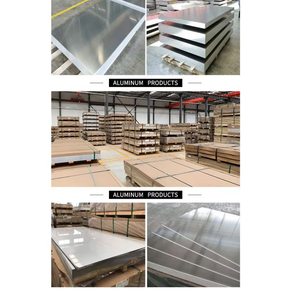 1100 1060 Aluminum Sheet 0.5mm Thickness for Food Packaging/Electronic Heat Dissipation