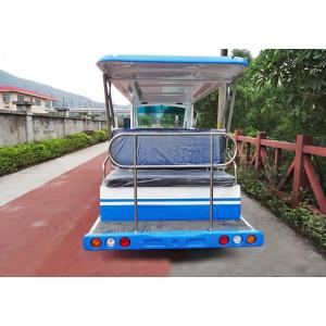 Cheap Square Amusement Park Electric Tractor , CE Electric Sightseeing Vehicles wholesale