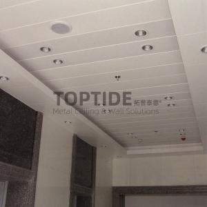 Cheap Special Design Aluminium Linear Strip Ceiling Decorative Aluminum Grid Ceiling System wholesale