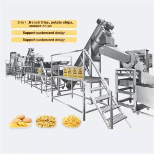 Continuous Potato Chips Making Machine Automatic For Making Chips