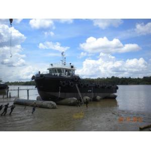 China Anti Aging Ship Launching Airbags Barge Inflatable Boat Lifting Airbags on sale