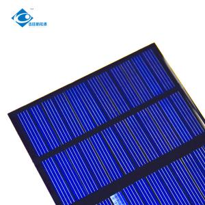 Cheap 1.3W Epoxy Resin Solar Panel 12V Customized Poly Solar Panel ZW-85115-12V Mini Solar Light Charger wholesale