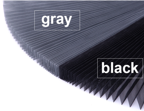 15mm width Fold Waterproof Door 5x2.5m Security Fly Screen Mesh