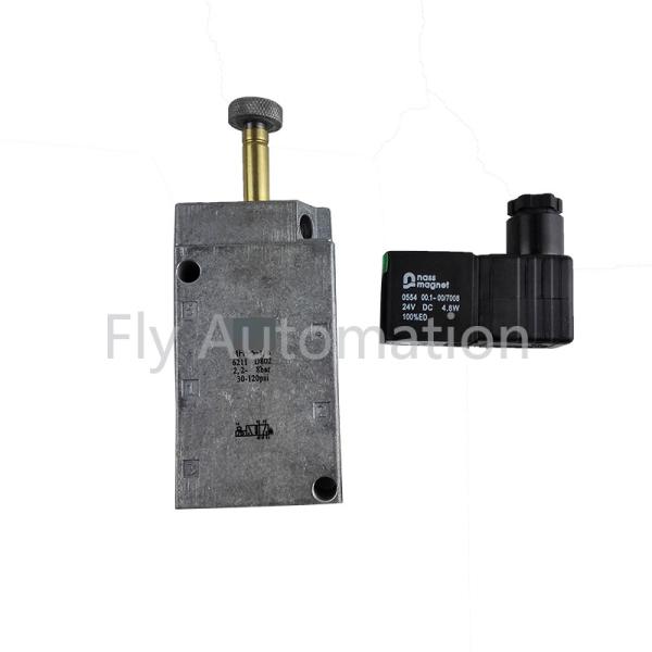MFH-5-1/8 single coil type Aluminum alloy Normally Closed Tiger valve 1/8 inch Solenoid Valve
