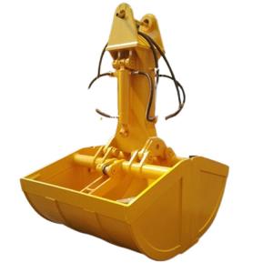 Cheap Mechanical Hydraulic Excavator Clam Shell Bucket For CAT HITACHI wholesale