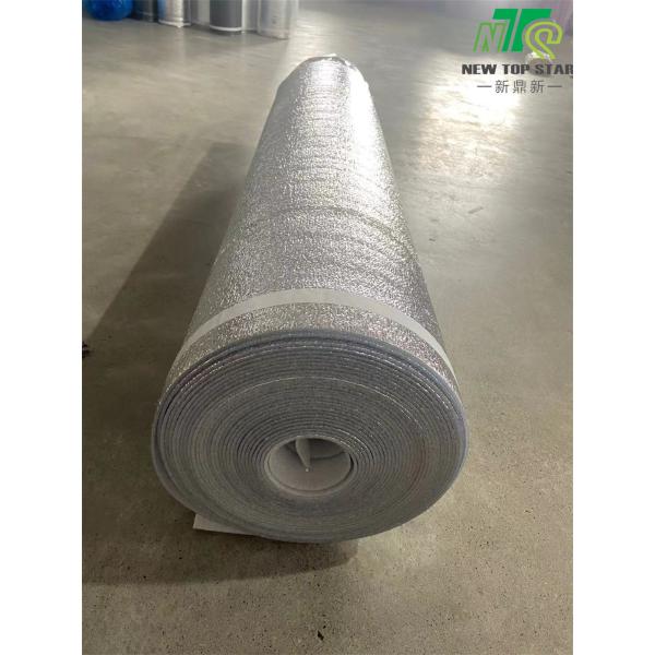 100 Sq. Ft. Laminate Floor Underlay 3 In 1 Foam Underlayment With Silver Vapor Barrier