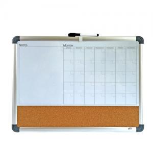 China Hot Sale Combination Cork Board and white board with Aluminum Frame combo Board on sale