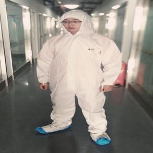 Cheap 600plus Disposable Safety Clothing Disposable Coverall Type 4 / 5 / 6 wholesale