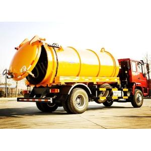 China Tilt Steering Wheel Vacuum Sewage Suction Truck / Sewage Cleaning Truck on sale