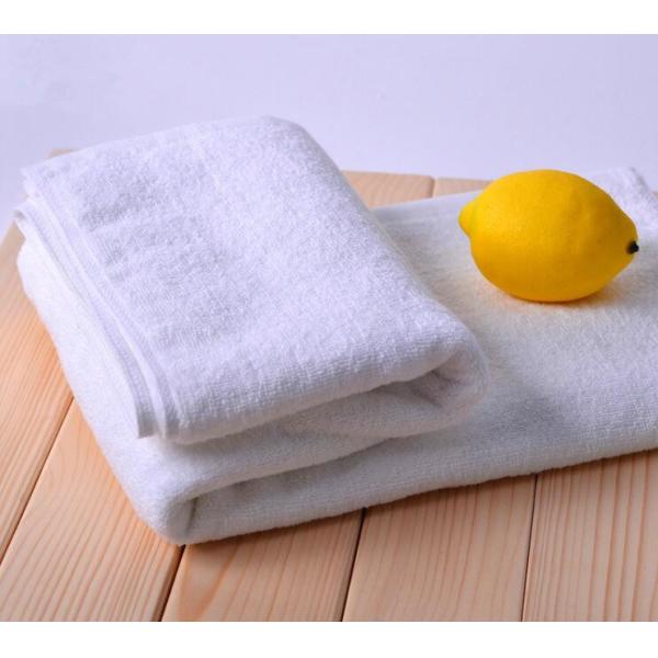 3 Star Hotel Bath Towel, White Plain Terry Towel 70*140cm, 400gsm for Wholesale with competitive price