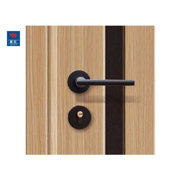 Decoration Line Modern Room Design Interior WPC Eco friendly wooden Doors With Frames