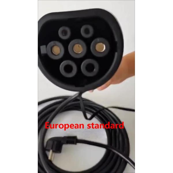 Powerbox Ev Portable Chargers Type 2 Charging Station Box AC Car Charging 3.5kw 16A