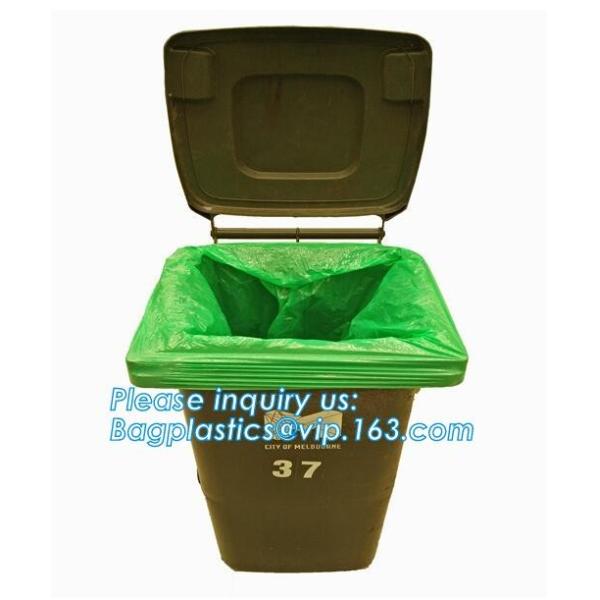 Nappy Baby Disposable Diaper Sacks, Degradable scented disposable baby diaper sack, green tie handle baby diaper sack