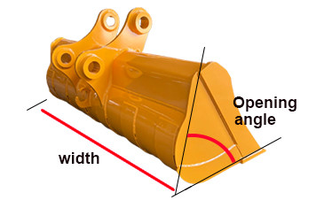 SK200 10 20 30 40 Ton Excavator Backhoe Attachments w/o Teeth OEM ODM