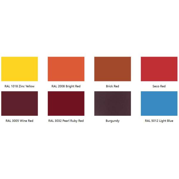 0.25x1219mm Blue Color Polyester Coating Pre Painted Coil Precoated Steel Sheet