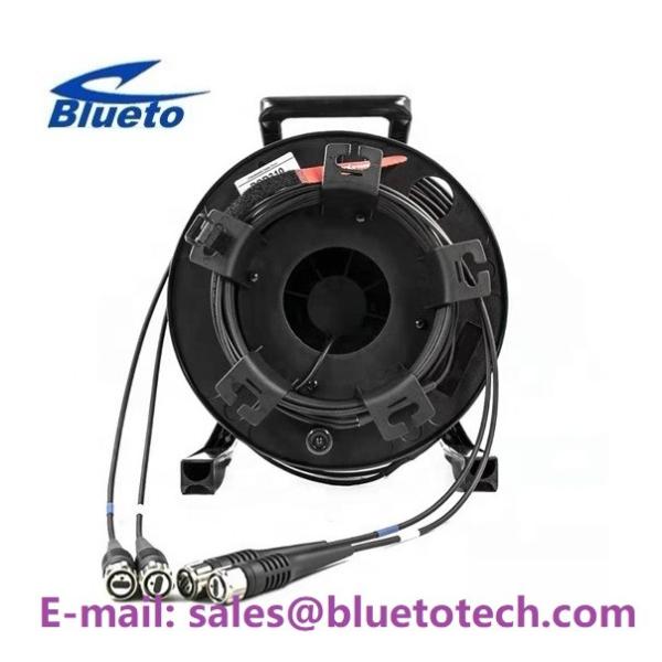 Plastic Portable Drum Tactical Optical Fiber Reel Anti Ultraviolet