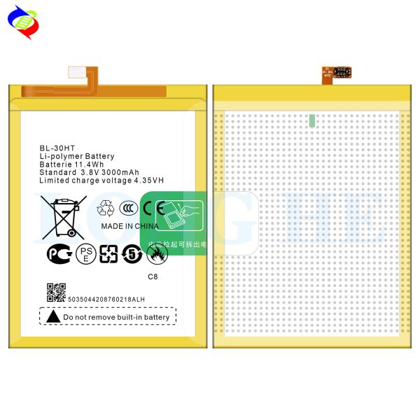 BL-30HT 3000mAh 3.85V Lithium Polymer Battery for Tecno C8 Mobile Phone Models Camon C8