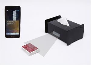 Cheap Tissue Box Camera Poker Card Scanner , Gambling Barcode Marked Cards Cheating Devices wholesale