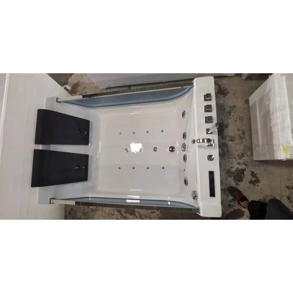 1800 X 1200 Hydro SPA Massage Bathtub Hydromassage Jacuzzi Tub Double Glass
