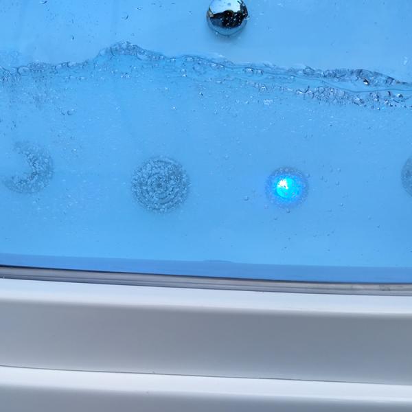 Jacuzzi 2 Person Spa Bathtub Hotel Outdoor Rectangle Acrylic 1700mm