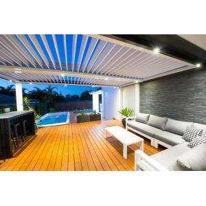 Durable Powder Coated Aluminium Pergola Outdoor SGS Certificate