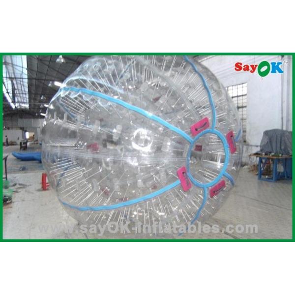 Quality Gaint 1.0mm TPU Land Zorb Ball Custom Inflatables Products for sale