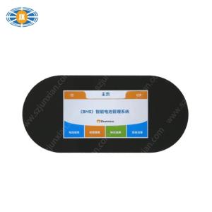 Cheap 4.3 Inch BMS Serial Port Capacitive LCD Touch Screen 5V Full View Clear LCD Display wholesale