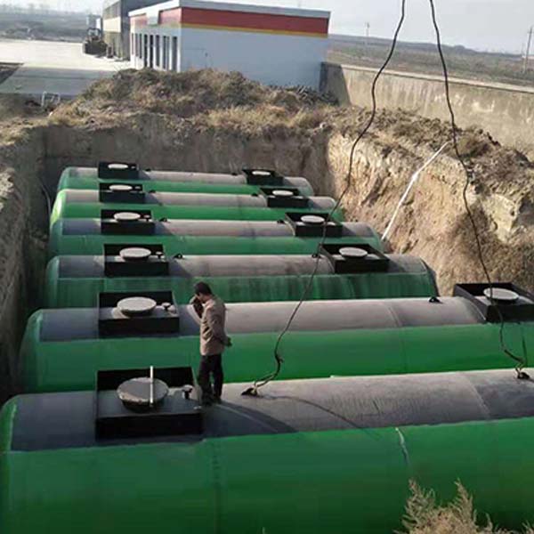 100m3 Double Wall Fuel Oil Storage Tank FRP 50 Cubic Meters