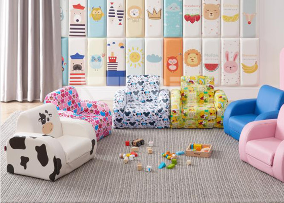 Children Furniture Flip Open Couch Bed Kid's Furniture Minnie Mouse