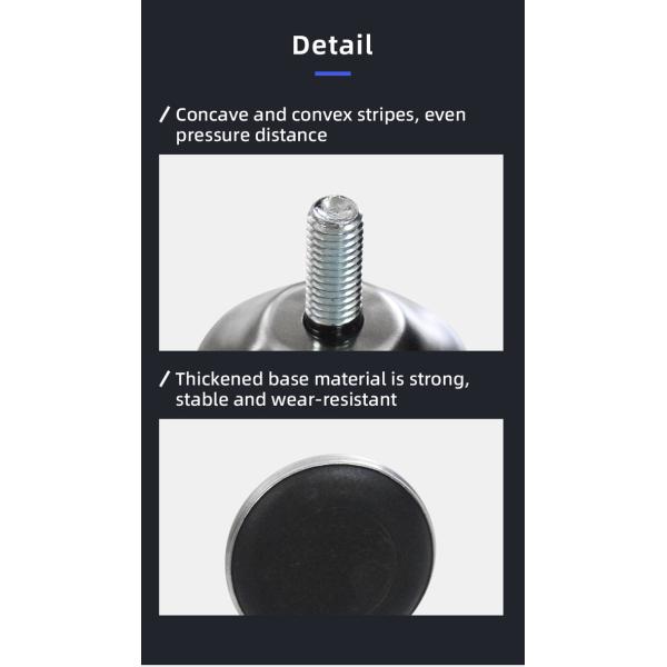 Office Furniture Adjustable Table Legs Foot Pad Non Slip Heightening Support Foot