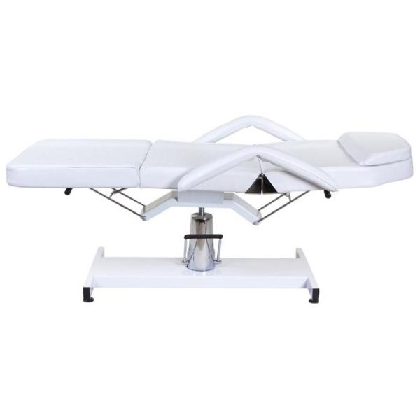 Spa Facial Hydraulic Beauty Therapy Bed With Breathing Hole , White Color