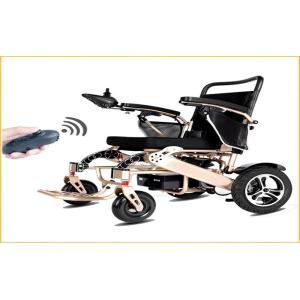 Hospital Furniture Aluminum Alloy Light Power Remote Control Electric Wheelchair