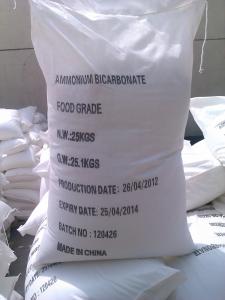 Cheap Ammonium Bicarbonate Food Grade manufacture in China wholesale