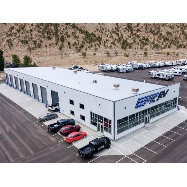 Multi Story Prefab Steel Structure Building Industrial Warehouse Factory Building