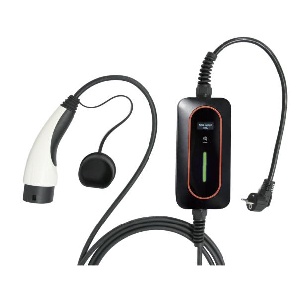 Portable Type 1 EV Charger 8A 10A 13A 16A Adjustable With Schuko Plug