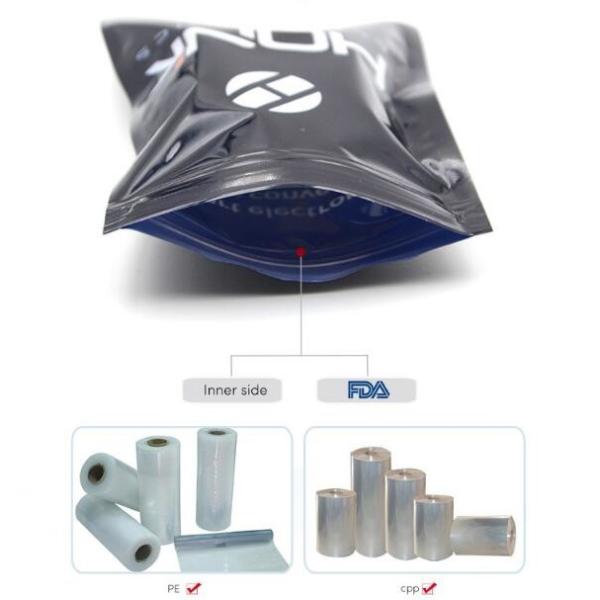 OPP zipper bag / clear printed plastic k bag resealable phone case packaging