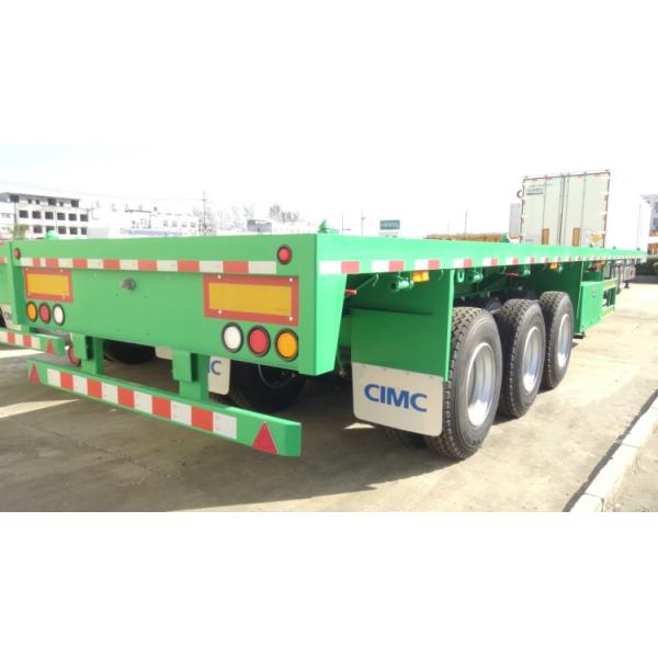 60/70/80 Ton Payload CIMC Trailers for Sale 3 Axle 40/45Ft Flatbed Semi Truck Trailer