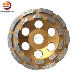 Cheap Double Row 100mm 150mm Concrete Cup Grinding Wheels wholesale