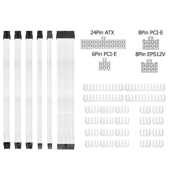 Excellent Quality PSU cable 24Pin Male to female Computer Power Extension Cable