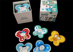China Kids OEM Printing Fun Board Games for Family Night 0.3mm / 0.32mm Thickness Available on sale