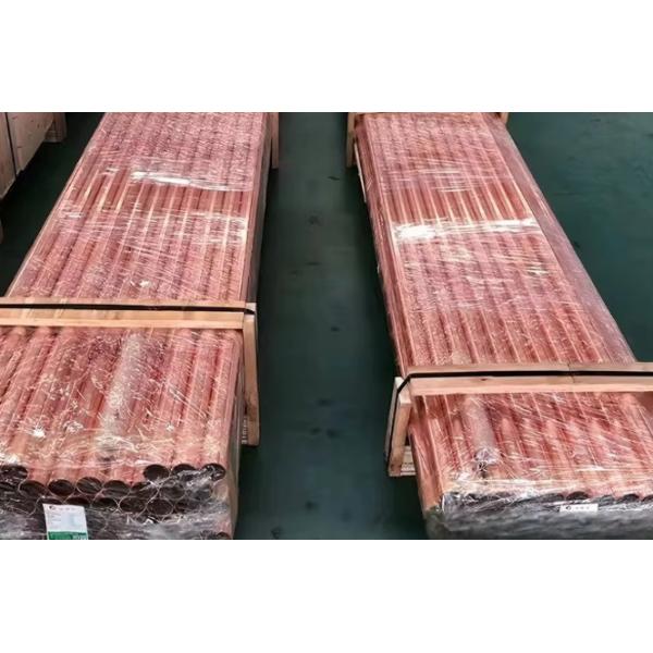 Customized Size Metal Alloy C70600 C71500 2mm C10100 C10200 C10300 Copper Tube Pipe For Cooling Fins