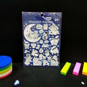 0.7mm Festive Stickers Candy Gift 3D Foam Stickers For Promotional Gifts